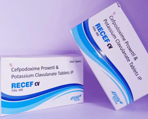 Recef CV antibiotic tablet