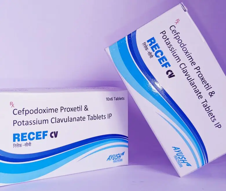 Recef CV antibiotic tablet